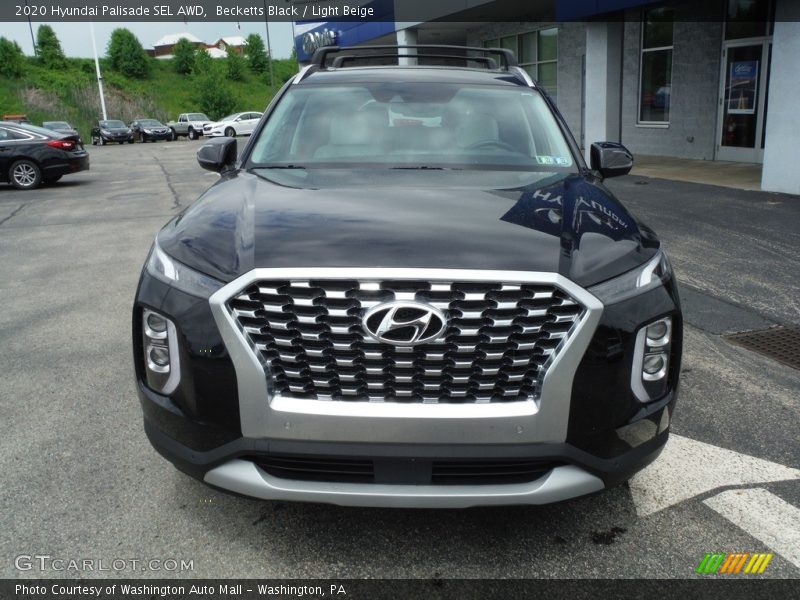 Becketts Black / Light Beige 2020 Hyundai Palisade SEL AWD