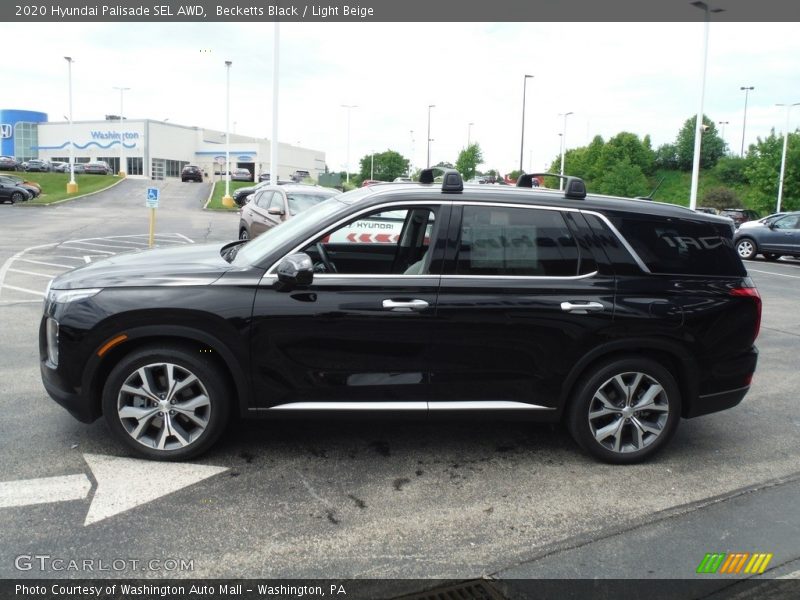Becketts Black / Light Beige 2020 Hyundai Palisade SEL AWD