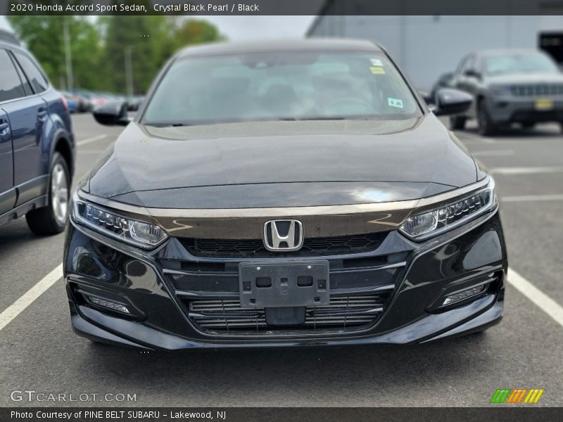 Crystal Black Pearl / Black 2020 Honda Accord Sport Sedan