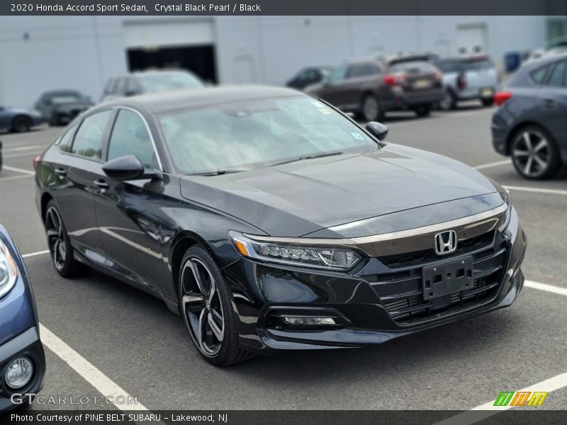 Crystal Black Pearl / Black 2020 Honda Accord Sport Sedan