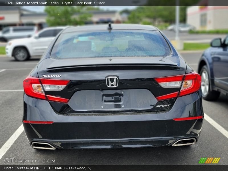Crystal Black Pearl / Black 2020 Honda Accord Sport Sedan