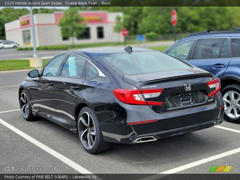 Crystal Black Pearl / Black 2020 Honda Accord Sport Sedan