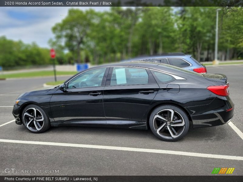 Crystal Black Pearl / Black 2020 Honda Accord Sport Sedan