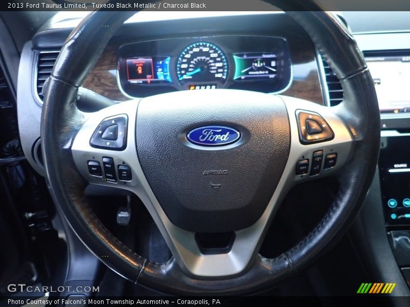 Tuxedo Black Metallic / Charcoal Black 2013 Ford Taurus Limited