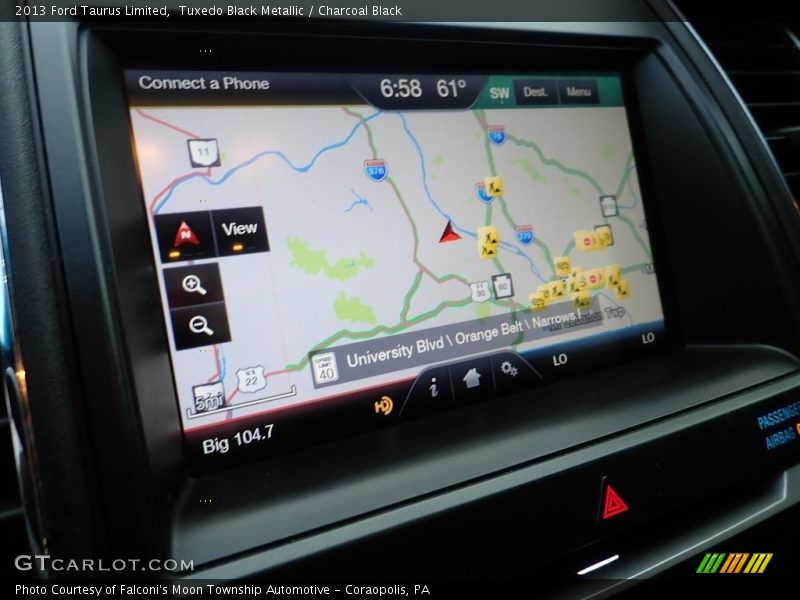 Tuxedo Black Metallic / Charcoal Black 2013 Ford Taurus Limited