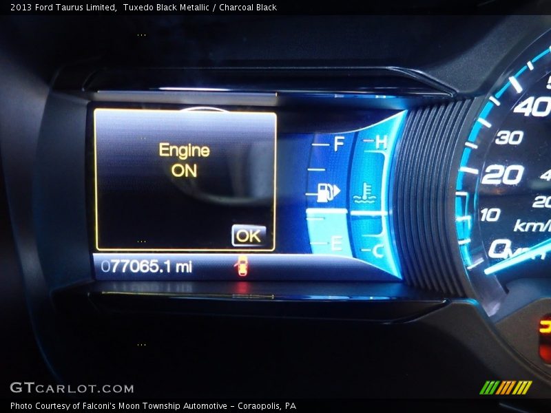 Tuxedo Black Metallic / Charcoal Black 2013 Ford Taurus Limited