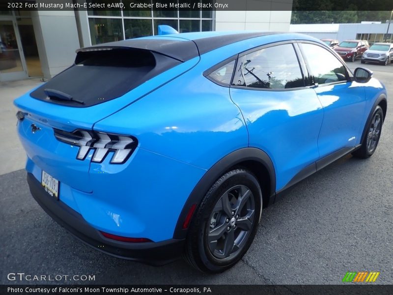 Grabber Blue Metallic / Black Onyx 2022 Ford Mustang Mach-E Select eAWD