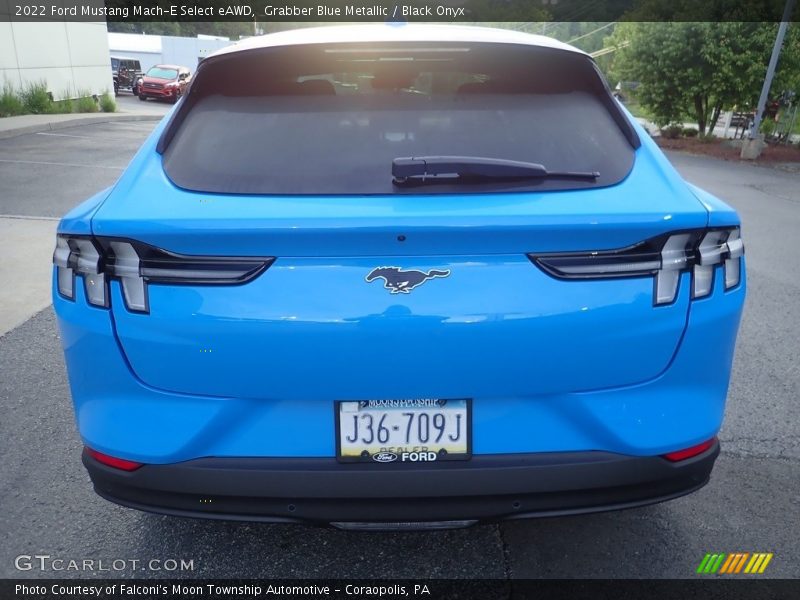 Grabber Blue Metallic / Black Onyx 2022 Ford Mustang Mach-E Select eAWD