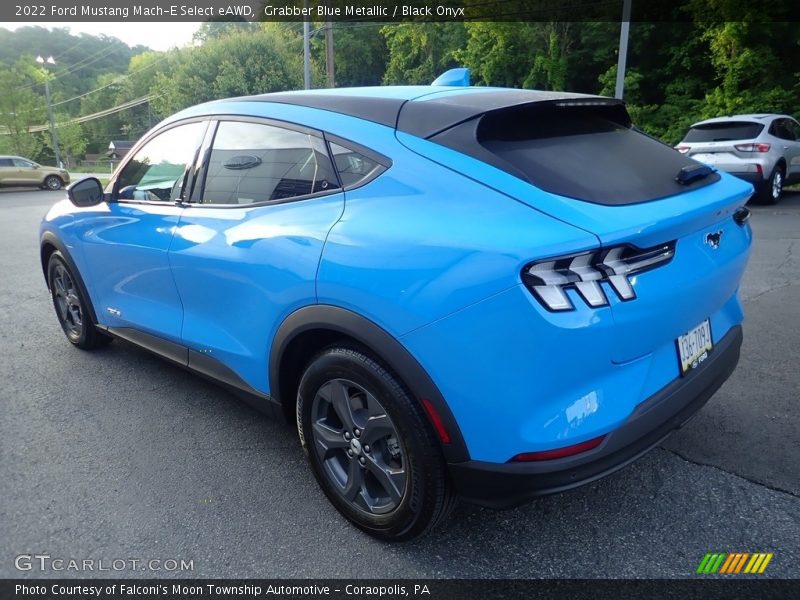Grabber Blue Metallic / Black Onyx 2022 Ford Mustang Mach-E Select eAWD