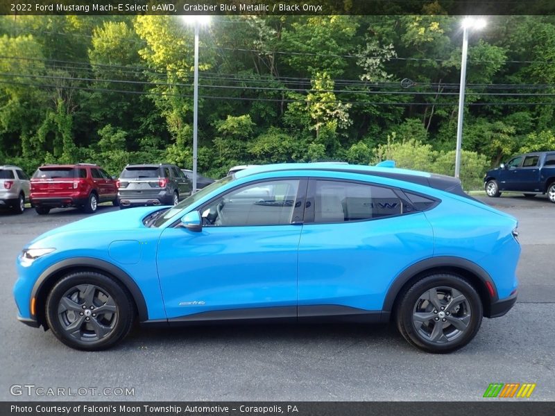  2022 Mustang Mach-E Select eAWD Grabber Blue Metallic