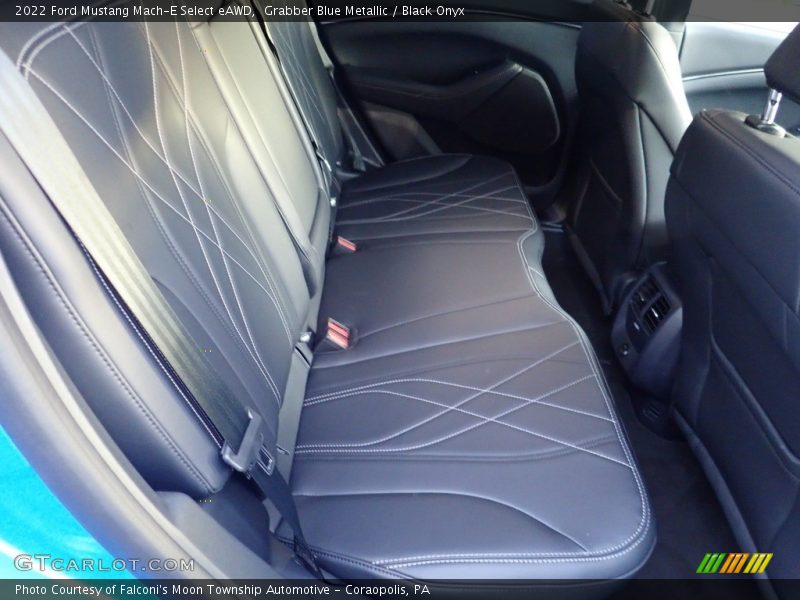 Rear Seat of 2022 Mustang Mach-E Select eAWD