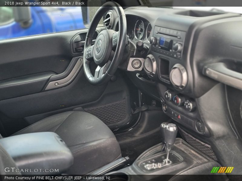 Black / Black 2018 Jeep Wrangler Sport 4x4