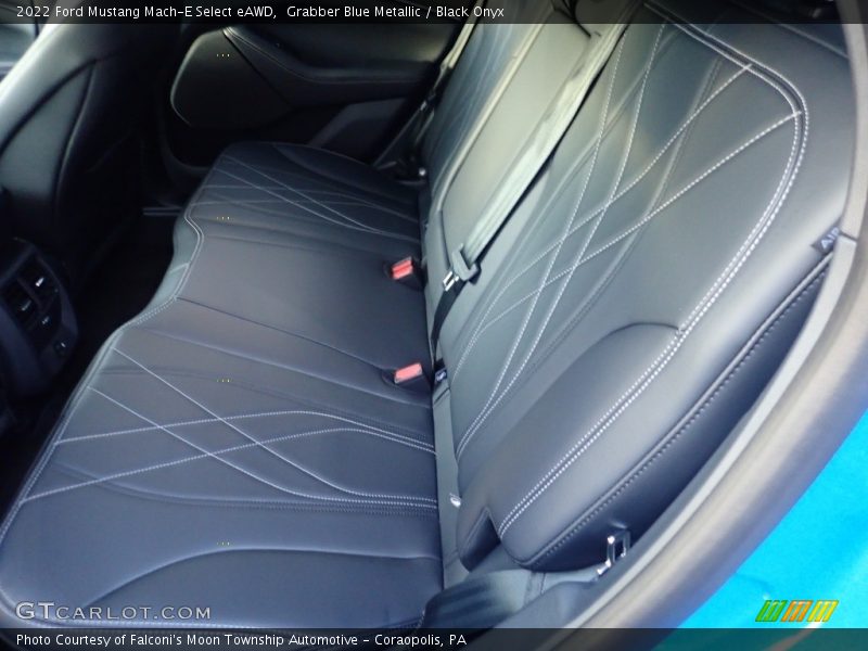 Rear Seat of 2022 Mustang Mach-E Select eAWD