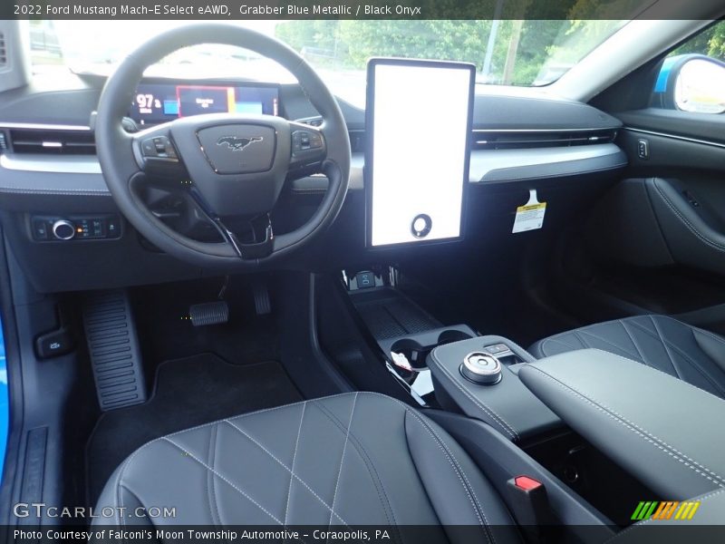  2022 Mustang Mach-E Select eAWD Black Onyx Interior
