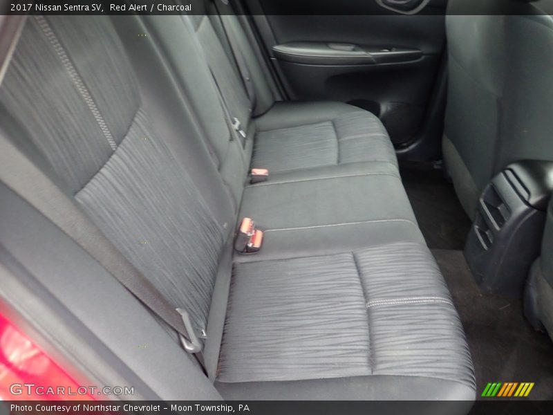 Red Alert / Charcoal 2017 Nissan Sentra SV