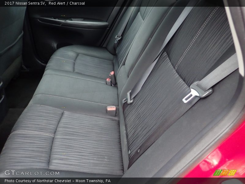 Red Alert / Charcoal 2017 Nissan Sentra SV
