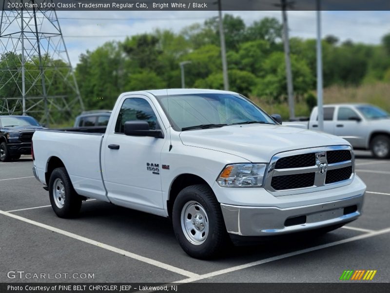 Front 3/4 View of 2020 1500 Classic Tradesman Regular Cab