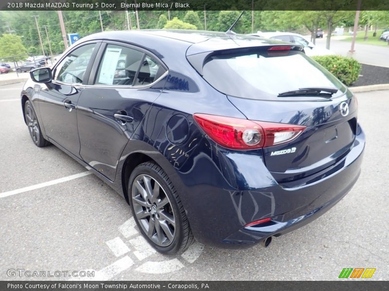 Eternal Blue Mica / Black 2018 Mazda MAZDA3 Touring 5 Door