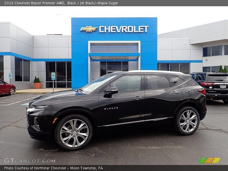 Black / Jet Black/­Maple Sugar 2019 Chevrolet Blazer Premier AWD