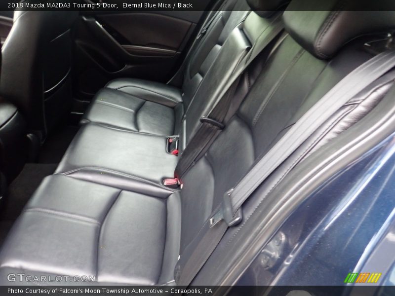 Eternal Blue Mica / Black 2018 Mazda MAZDA3 Touring 5 Door