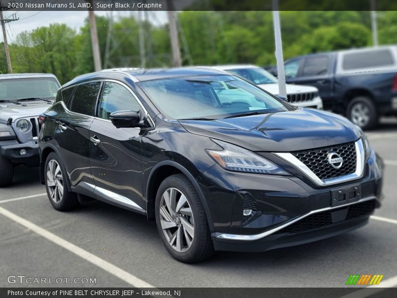 Super Black / Graphite 2020 Nissan Murano SL AWD