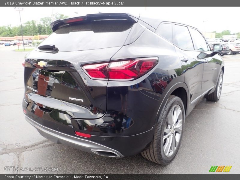 Black / Jet Black/­Maple Sugar 2019 Chevrolet Blazer Premier AWD