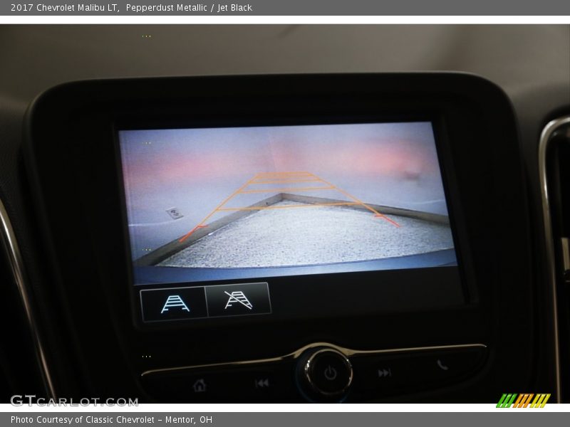 Pepperdust Metallic / Jet Black 2017 Chevrolet Malibu LT