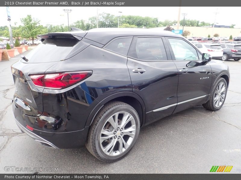 Black / Jet Black/­Maple Sugar 2019 Chevrolet Blazer Premier AWD