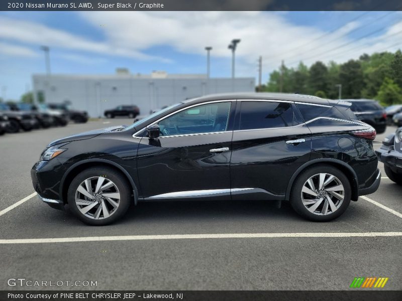 Super Black / Graphite 2020 Nissan Murano SL AWD