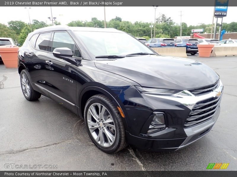 Black / Jet Black/­Maple Sugar 2019 Chevrolet Blazer Premier AWD