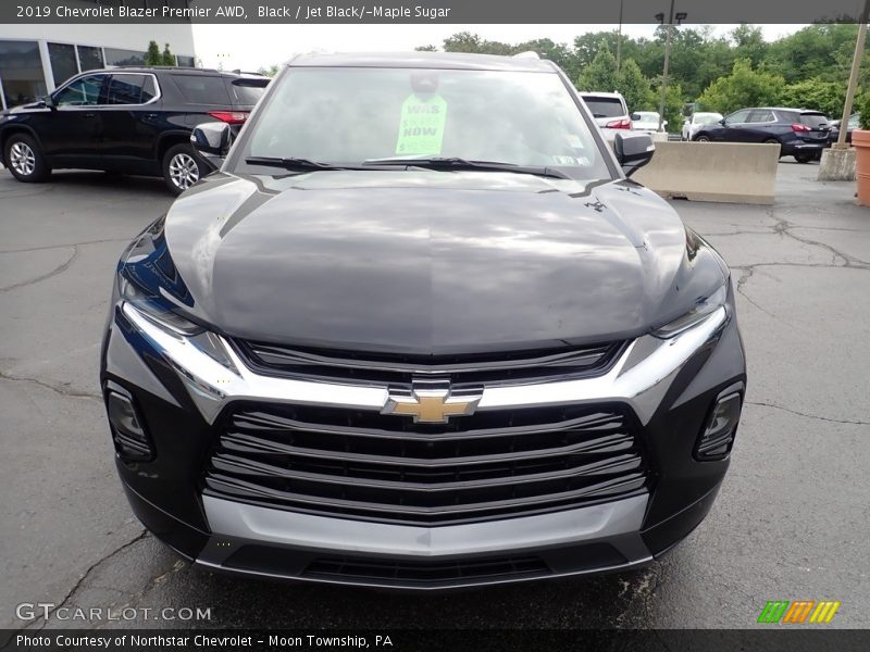 Black / Jet Black/­Maple Sugar 2019 Chevrolet Blazer Premier AWD