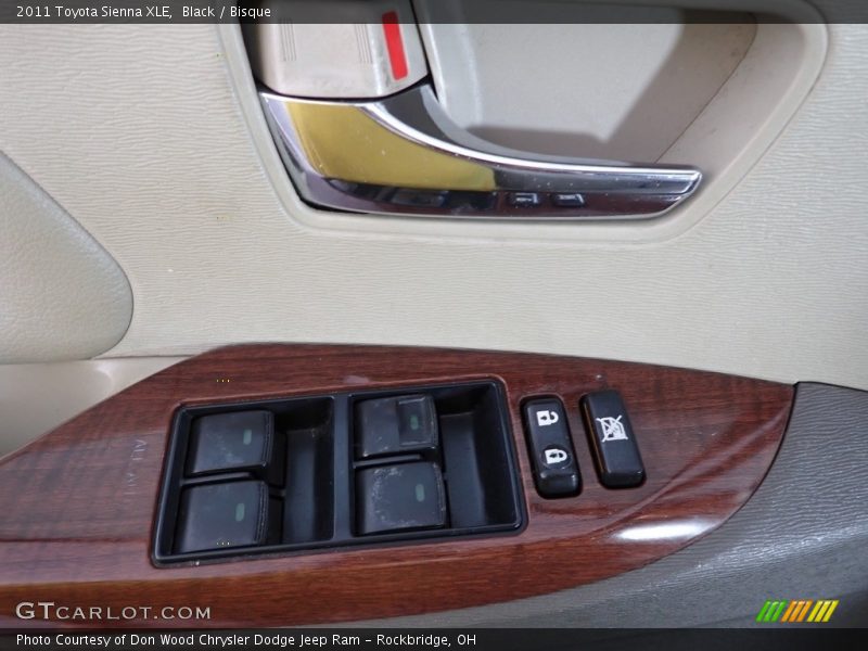 Black / Bisque 2011 Toyota Sienna XLE