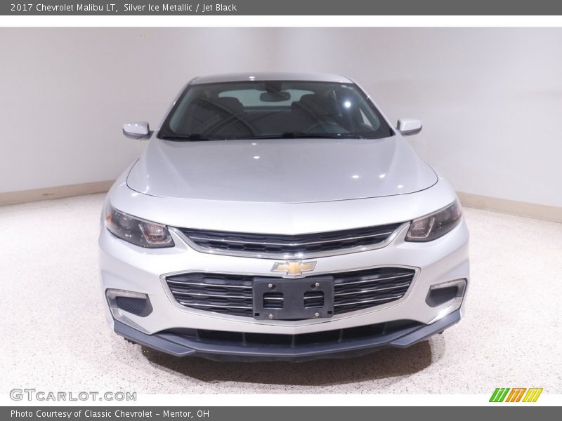Silver Ice Metallic / Jet Black 2017 Chevrolet Malibu LT