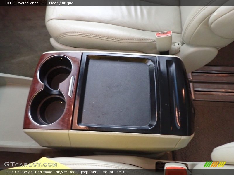 Black / Bisque 2011 Toyota Sienna XLE