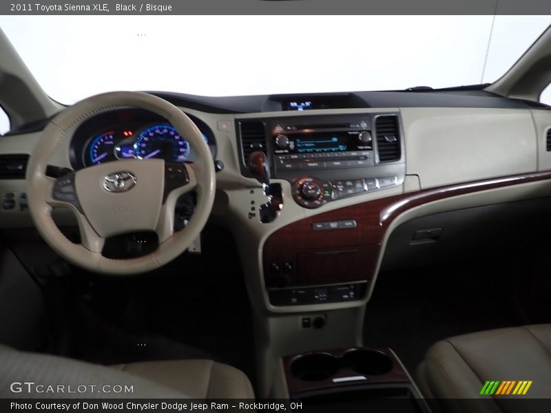 Black / Bisque 2011 Toyota Sienna XLE