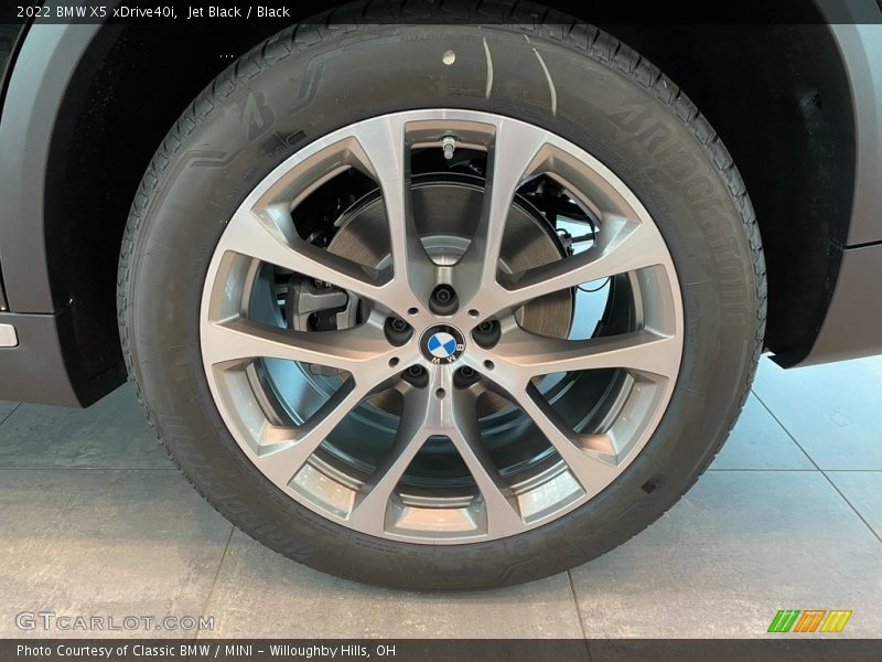 Jet Black / Black 2022 BMW X5 xDrive40i