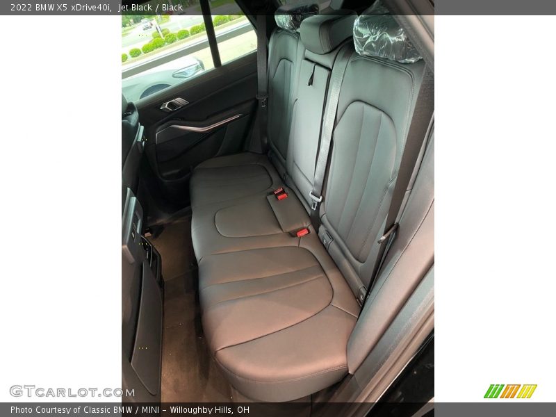 Jet Black / Black 2022 BMW X5 xDrive40i
