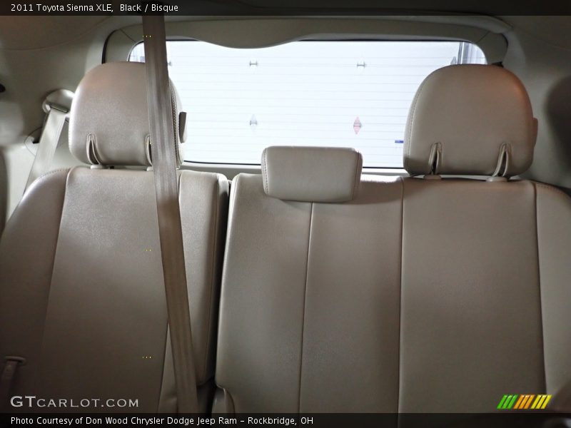 Black / Bisque 2011 Toyota Sienna XLE