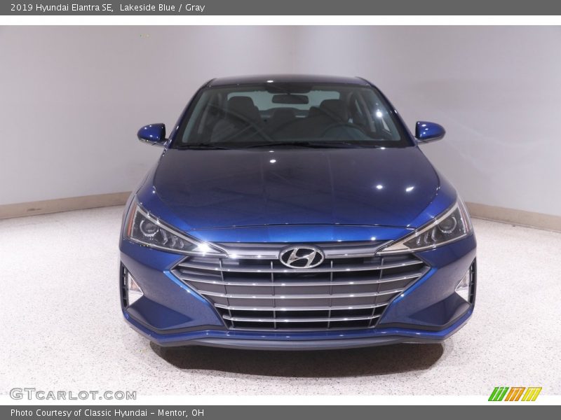 Lakeside Blue / Gray 2019 Hyundai Elantra SE