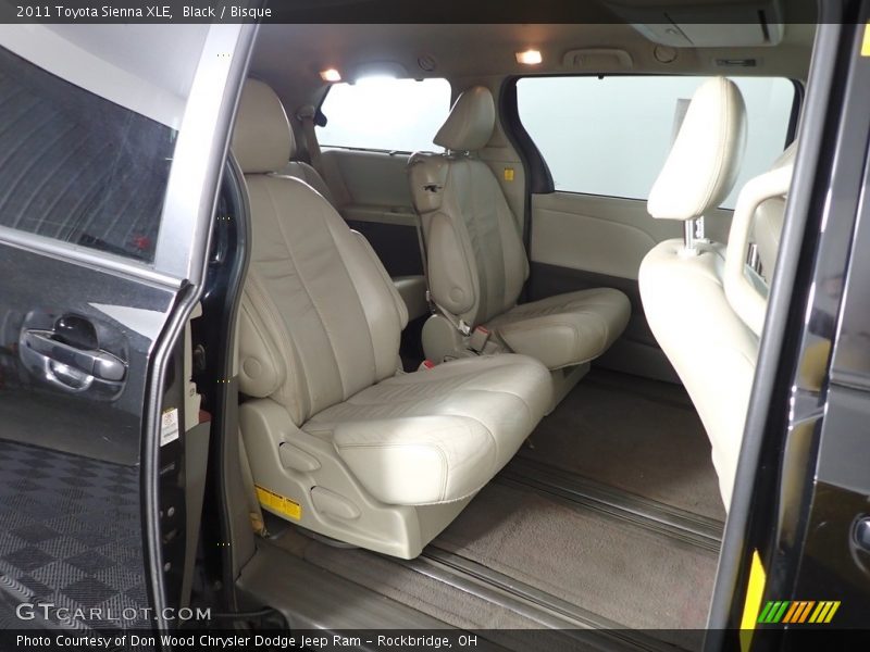 Black / Bisque 2011 Toyota Sienna XLE