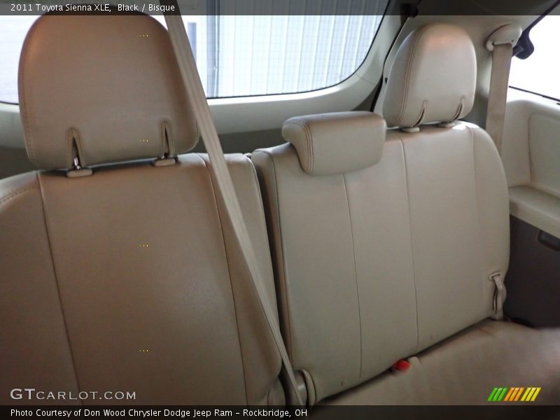 Black / Bisque 2011 Toyota Sienna XLE