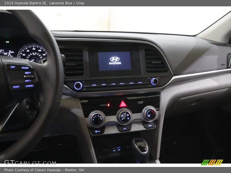 Lakeside Blue / Gray 2019 Hyundai Elantra SE