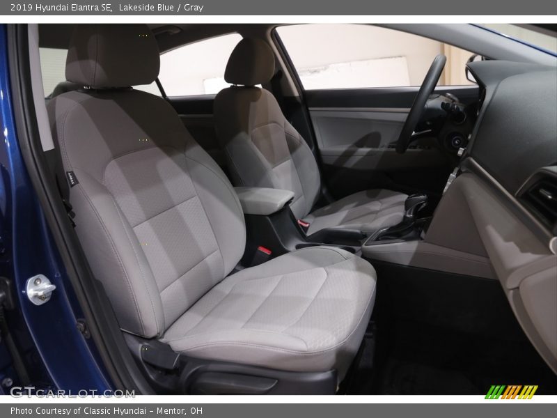 Lakeside Blue / Gray 2019 Hyundai Elantra SE
