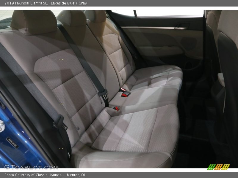 Lakeside Blue / Gray 2019 Hyundai Elantra SE