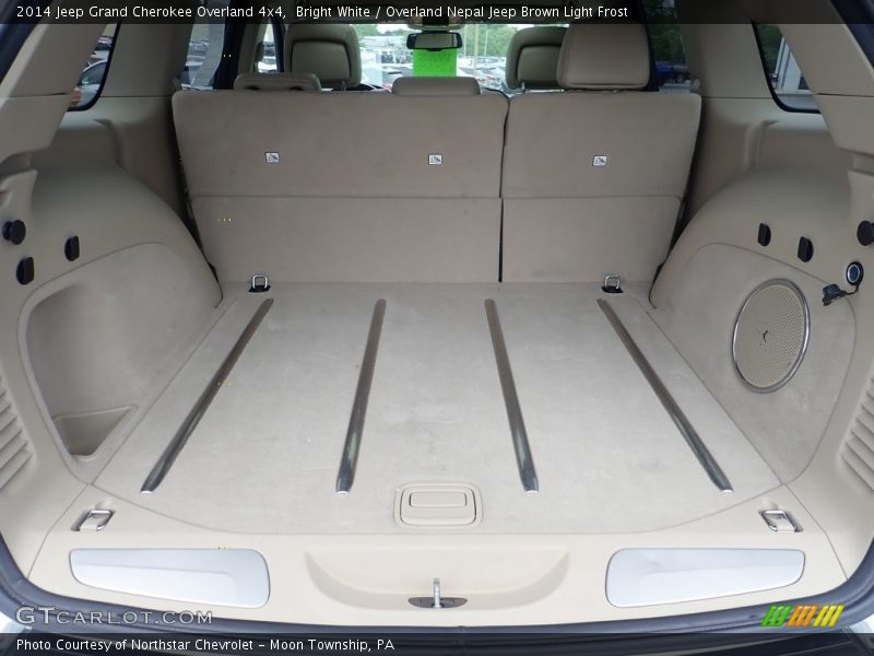 Bright White / Overland Nepal Jeep Brown Light Frost 2014 Jeep Grand Cherokee Overland 4x4