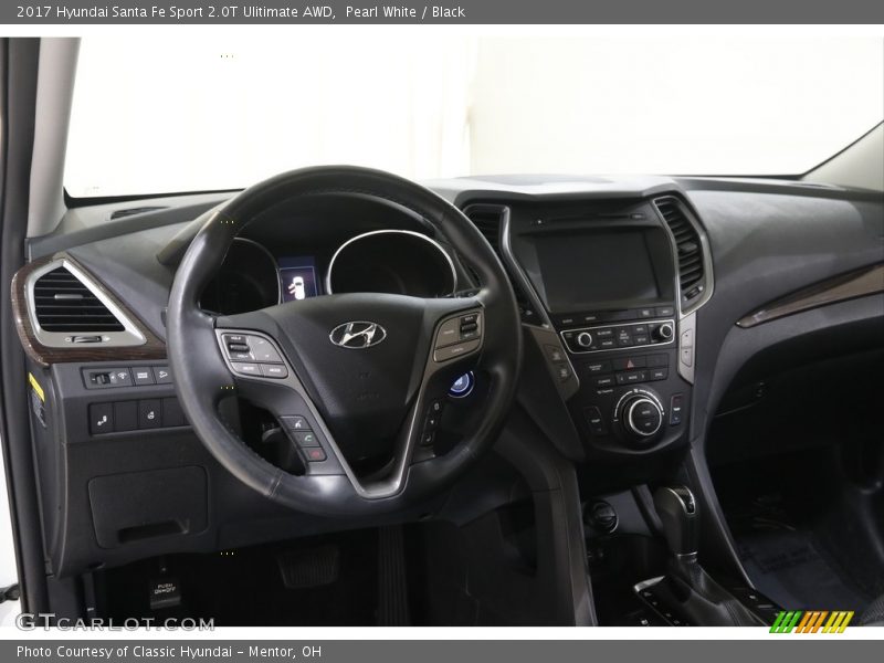 Dashboard of 2017 Santa Fe Sport 2.0T Ulitimate AWD