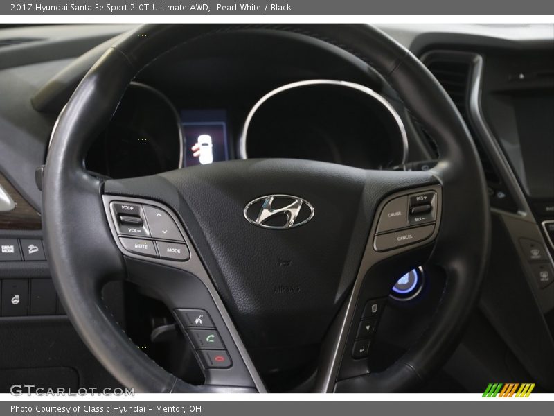  2017 Santa Fe Sport 2.0T Ulitimate AWD Steering Wheel