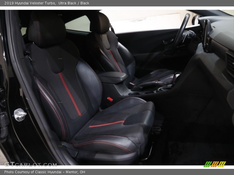 Ultra Black / Black 2019 Hyundai Veloster Turbo