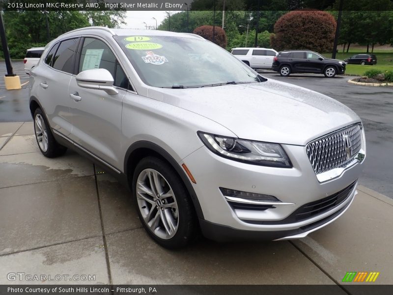 Front 3/4 View of 2019 MKC Reserve AWD