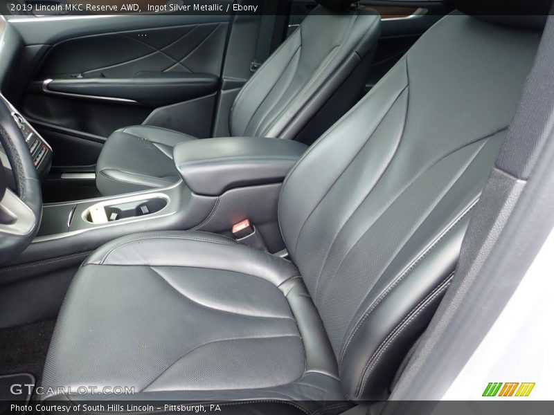 Ingot Silver Metallic / Ebony 2019 Lincoln MKC Reserve AWD
